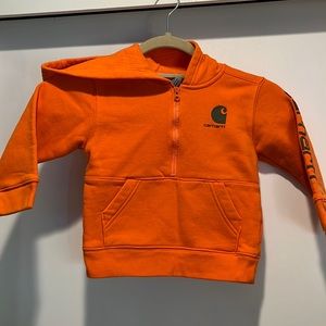 Carhartt kids orange sweatshirt